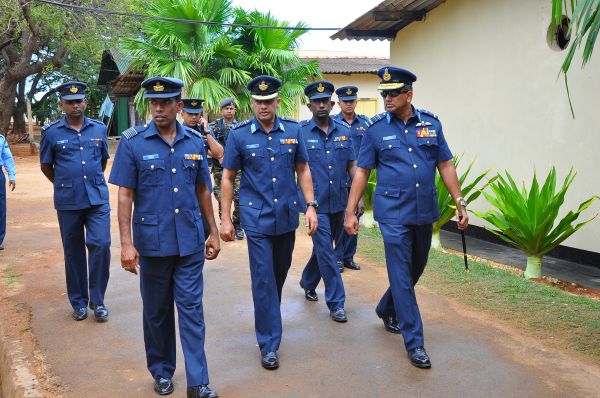 SAnnual Commander's Inspection at Sri Lanka Air Force Station, Palaly