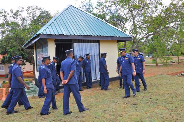 SAnnual Commander's Inspection at Sri Lanka Air Force Station, Palaly