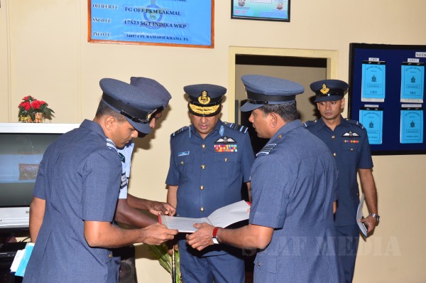 Annual aoc’s Inspections of SLAF Station Koggala and SLAF Station Katukurunda
