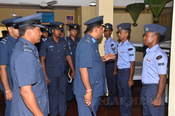 Annual aoc’s Inspections of SLAF Station Koggala and SLAF Station Katukurunda