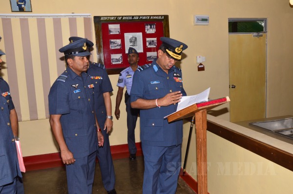 Annual aoc’s Inspections of SLAF Station Koggala and SLAF Station Katukurunda