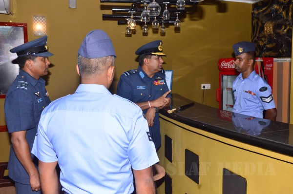 Annual aoc’s Inspections of SLAF Station Koggala and SLAF Station Katukurunda