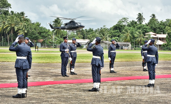 Annual Aoc’s Inspection at SLAF Station Katukurunda