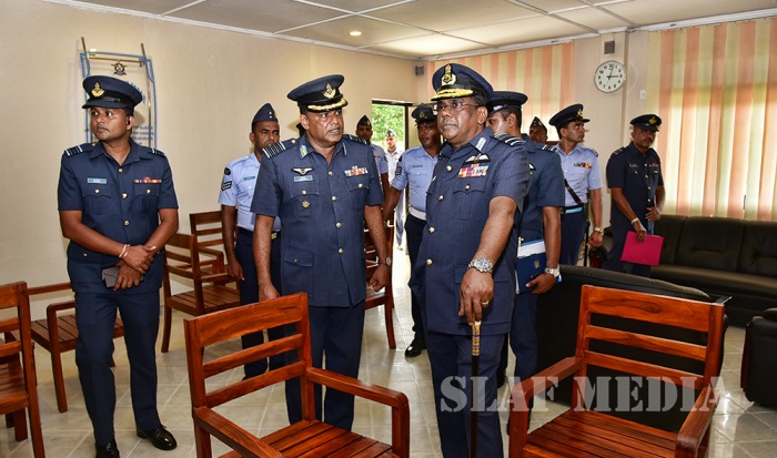 Annual Aoc’s Inspection at SLAF Station Katukurunda