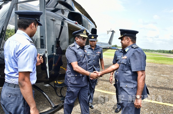 Annual Aoc’s Inspection at SLAF Station Katukurunda