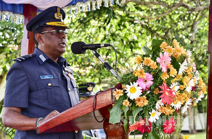 Annual Aoc’s Inspection at SLAF Station Katukurunda