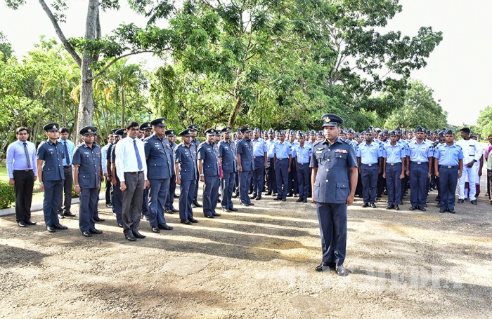 Annual Aoc’s Inspection at SLAF Station Katukurunda