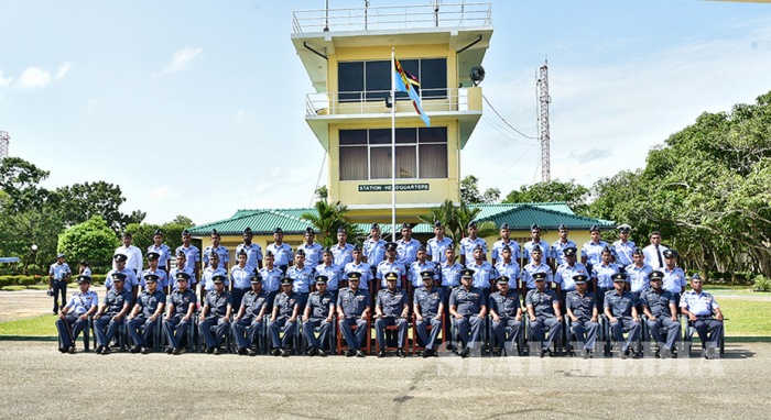 Annual Aoc’s Inspection at SLAF Station Katukurunda