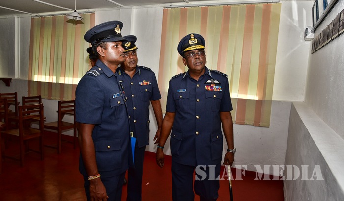 Annual Aoc’s Inspection at SLAF Station Katukurunda