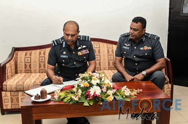 Commander's Inspection of Sri Lanka Air Force Station Katukurunda