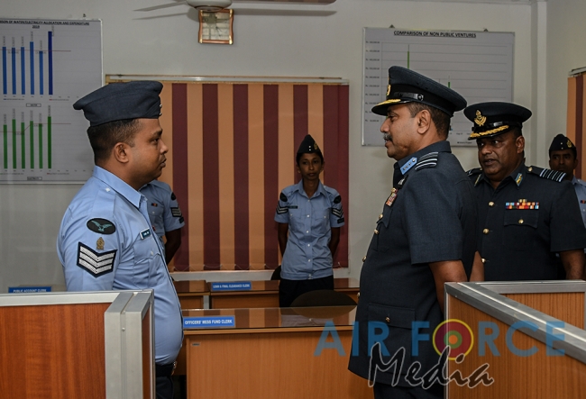 Commander's Inspection of Sri Lanka Air Force Station Katukurunda