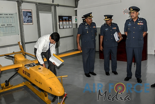 Commander's Inspection of Sri Lanka Air Force Station Katukurunda