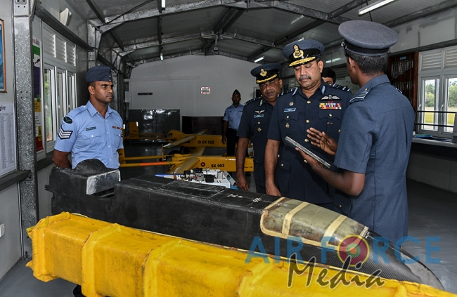 Commander's Inspection of Sri Lanka Air Force Station Katukurunda