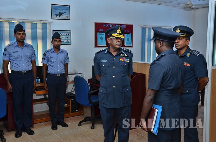 Annual AOC’s Inspection At SLAF Station Mirigama