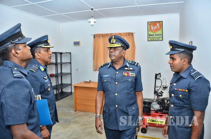Annual AOC’s Inspection At SLAF Station Mirigama