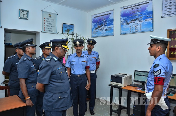 Annual AOC’s Inspection At SLAF Station Mirigama