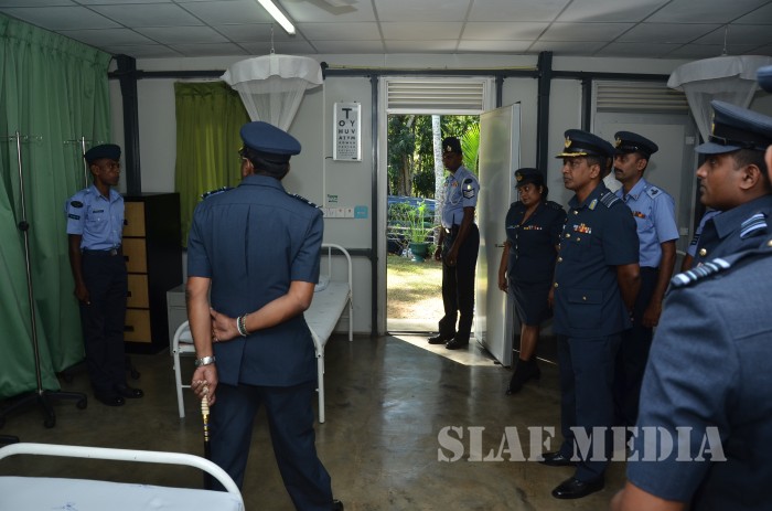 Annual AOC’s Inspection At SLAF Station Mirigama