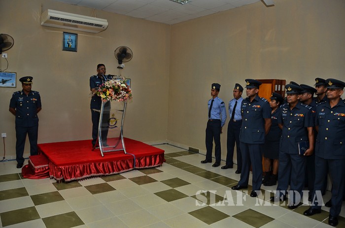 Annual AOC’s Inspection At SLAF Station Mirigama