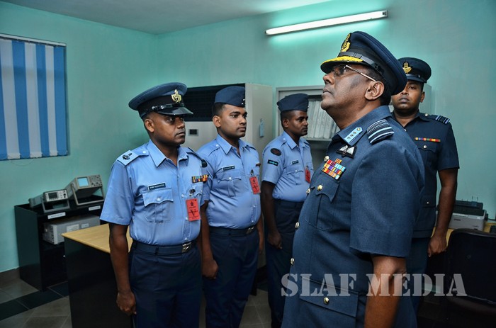 Annual AOC’s Inspection At SLAF Station Mirigama