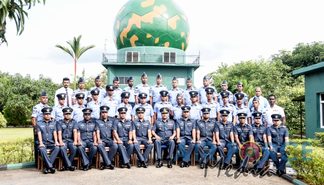 Commander's Inspection of SLAF Station Mirigama