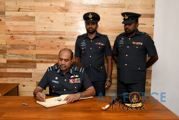 Commander's Inspection of SLAF Station Morawewa for the Year 2020