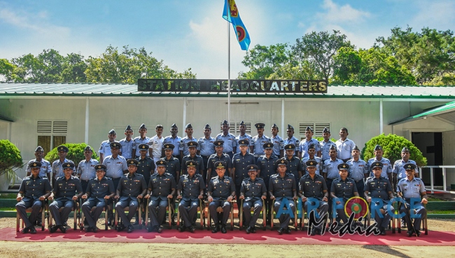 COMMANDER’S
INSPECTION OF SLAF STATION MULLAITIVU