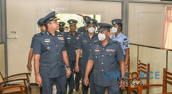 COMMANDER’S
INSPECTION OF SLAF STATION MULLAITIVU