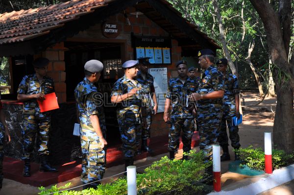 1st
Annual AOC's Inspection at Slaf Station Mullaittivu