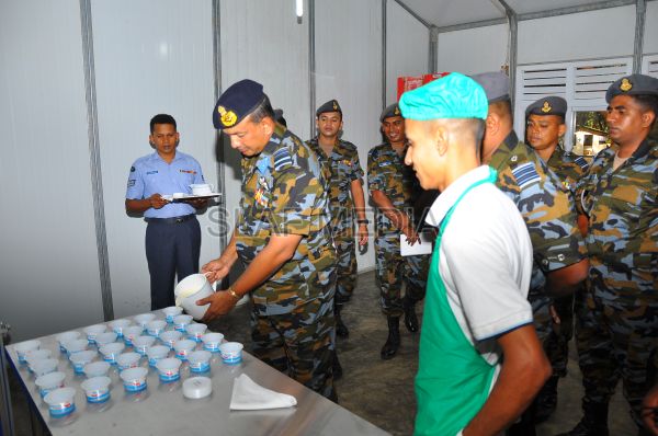1st Annual AOC's
Inspection at Slaf Station Mullaittivu