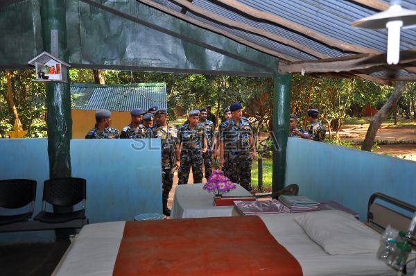 1st
Annual AOC's Inspection at Slaf Station Mullaittivu