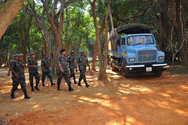 1st
Annual AOC's Inspection at Slaf Station Mullaittivu