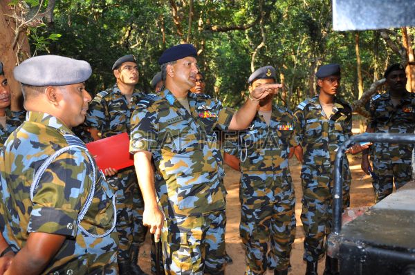 1st
Annual AOC's Inspection at Slaf Station Mullaittivu