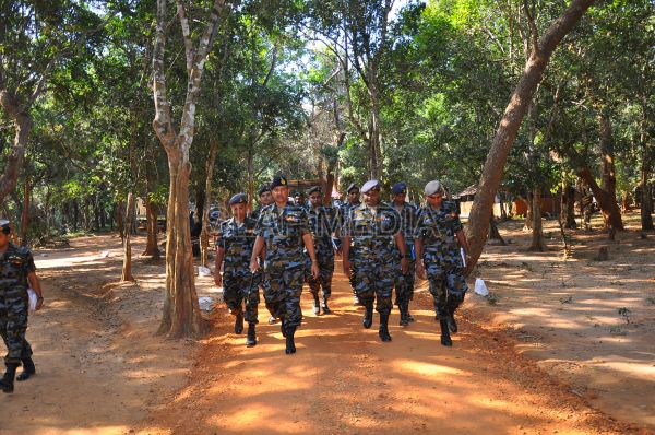 1st Annual AOC's
Inspection at Slaf Station Mullaittivu