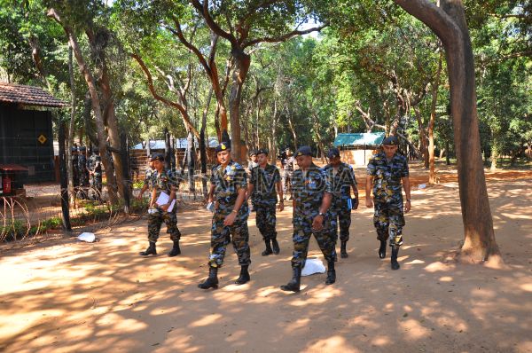 1st
Annual AOC's Inspection at Slaf Station Mullaittivu