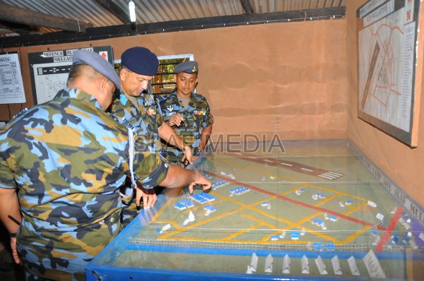 1st
Annual AOC's Inspection at Slaf Station Mullaittivu