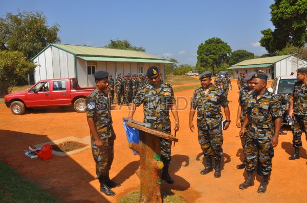 1st Annual AOC's
Inspection at Slaf Station Mullaittivu