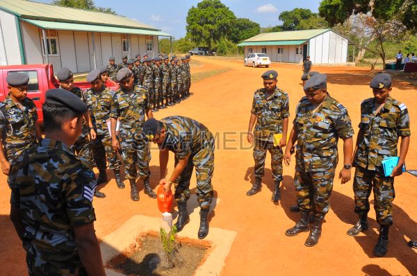 1st Annual AOC's
Inspection at Slaf Station Mullaittivu