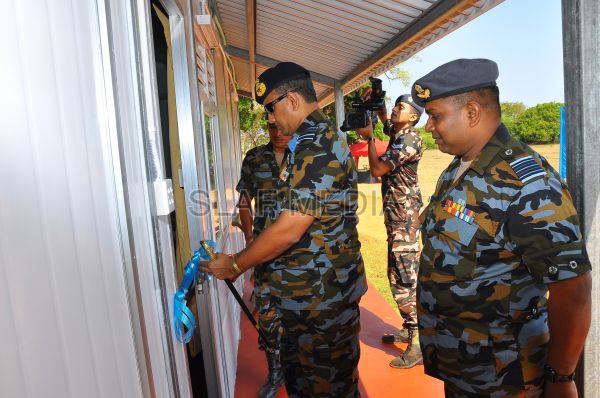 1st
Annual AOC's Inspection at Slaf Station Mullaittivu