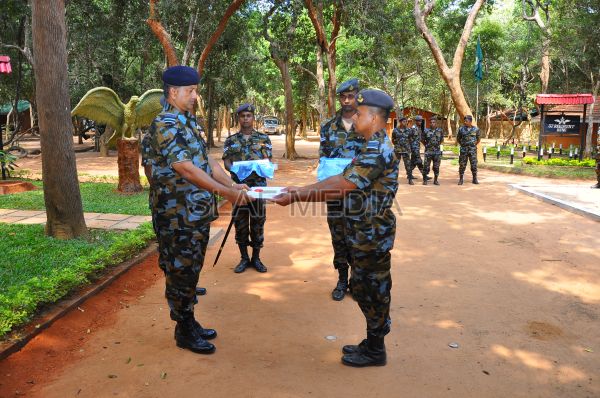 1st
Annual AOC's Inspection at Slaf Station Mullaittivu