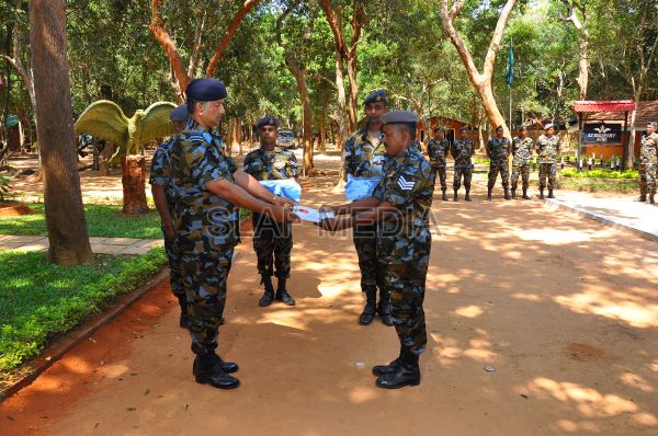 1st
Annual AOC's Inspection at Slaf Station Mullaittivu