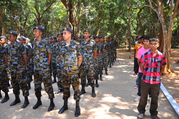 1st
Annual AOC's Inspection at Slaf Station Mullaittivu
