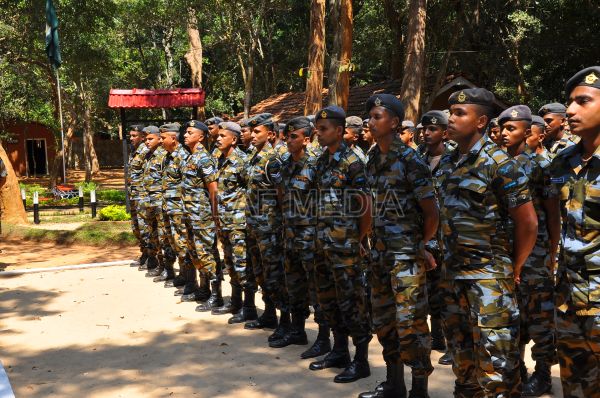 1st
Annual AOC's Inspection at Slaf Station Mullaittivu