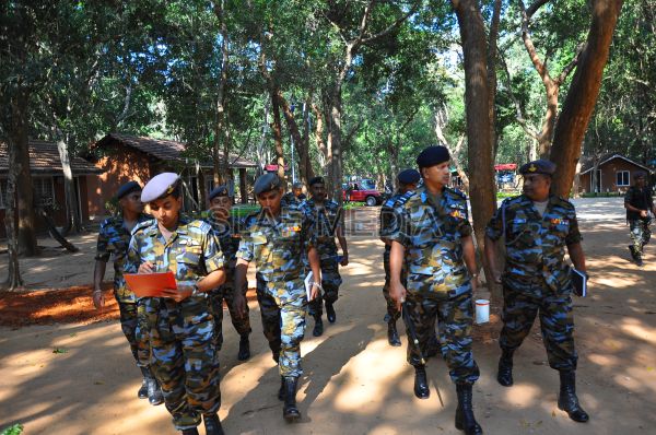 1st
Annual AOC's Inspection at Slaf Station Mullaittivu