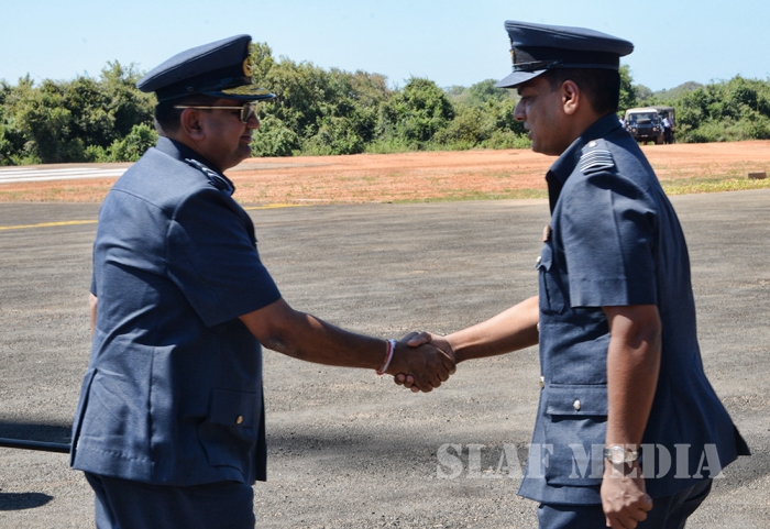 Annual Commander's Inspection at SlAF Station Mullaittivu