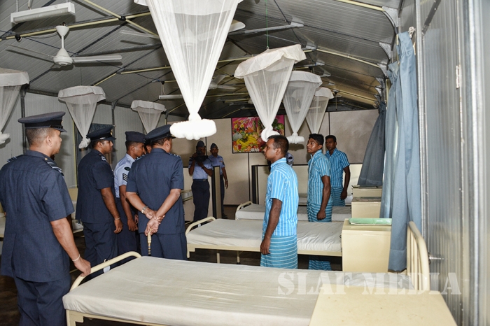 Annual Commander's Inspection at SlAF Station Mullaittivu