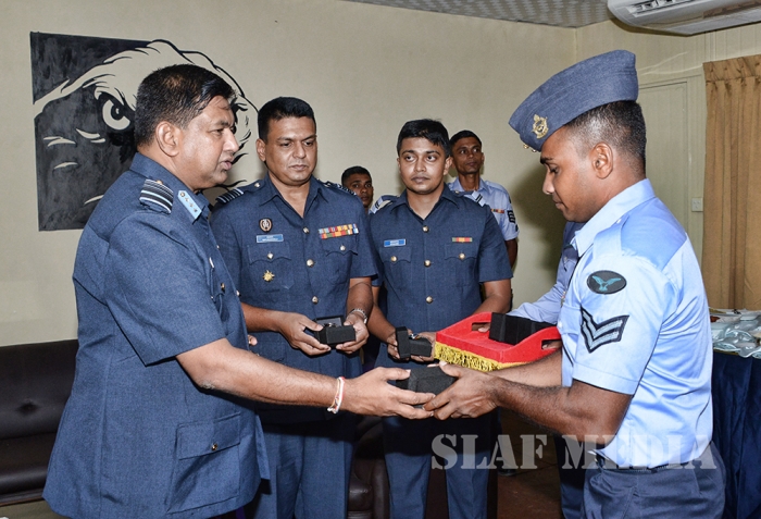 Annual Commander's Inspection at SlAF Station Mullaittivu