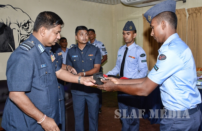 Annual Commander's Inspection at SlAF Station Mullaittivu