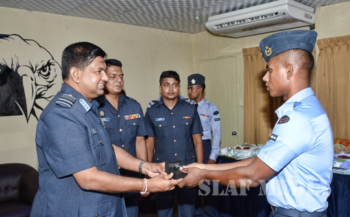 Annual Commander's Inspection at SlAF Station Mullaittivu