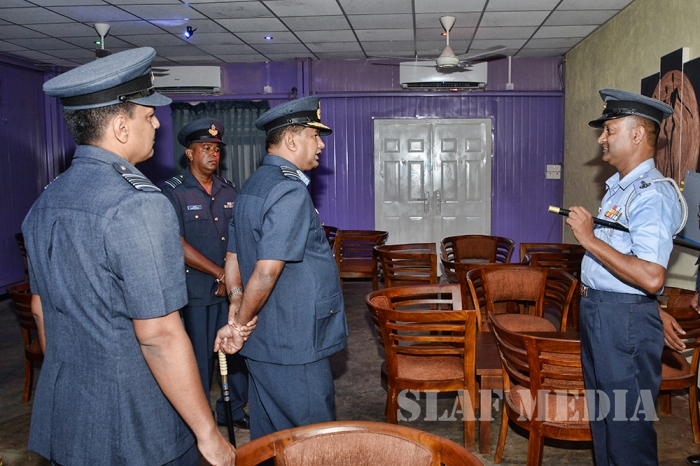 Annual Commander's Inspection at SlAF Station Mullaittivu