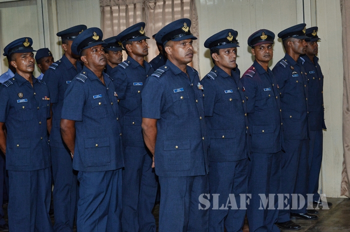Annual Commander's Inspection at SlAF Station Mullaittivu